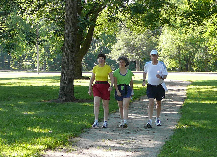 Is brisk walking and oral health related?