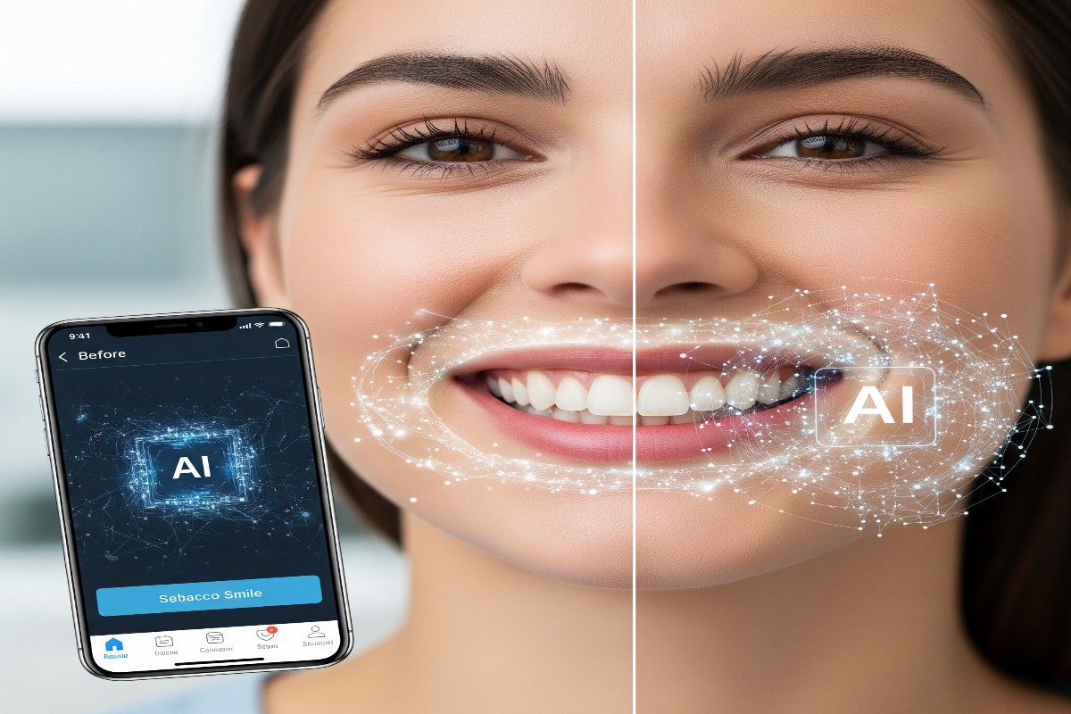 AI technology helping with tobacco free smile