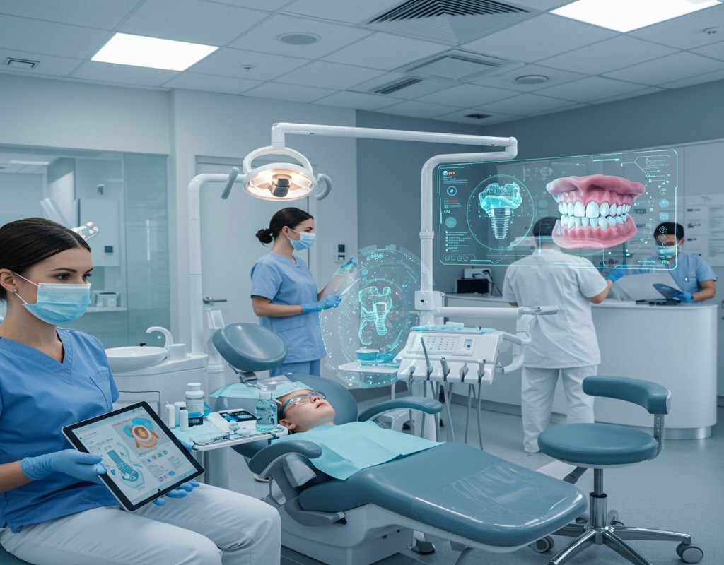 use of AI in transforming dental clinic